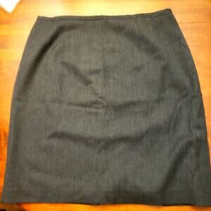 Harve Bernard‎ by Bernard Holtzman 16 dark grey pencil skirt